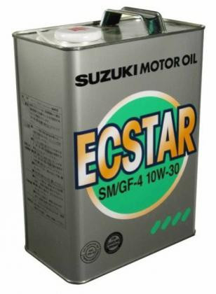 Масло моторное Suzuki Ecstar 10W-30, 4 л