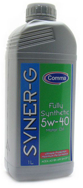 COMMA 5W40 SYNER-G (1L) масло моторноеACEA A3/B4,API SМ/CF; MB 229.1(3);VW 502.00/505.00;BMW LL-98