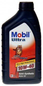 Mobil 10W40 (1L) Ultra масло моторное (полусин.)\ API: SL/SJ/CF, ACEA: A3/B3