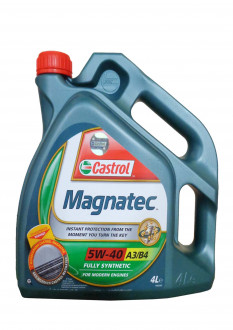 Масло моторное 5W40 CASTROL 4л MAGNATEC A3/B4