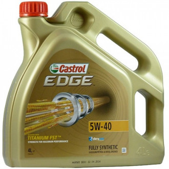 Масло моторное 5W-40 CASTROL 4л EDGE TITANIUM FST С3