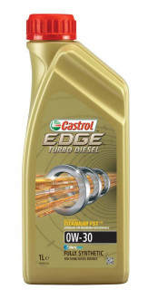 Масло моторное 0W-30 CASTROL 1л EDGE TURBO DIESEL TITANIUM FST