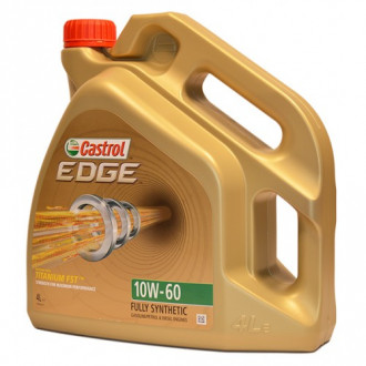 Масло моторное 10W-60 CASTROL 4л EDGE TITANIUM FST SUPERCAR A3/B3, A3/B4