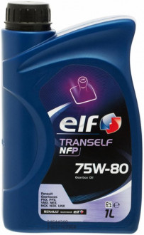 Масло трансмиссионное 75W80 ELF 1л TRANSELF NFP