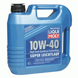 Масло моторное 10W40 LIQUI MOLY 4л НС-синтетика Super Leichtlauf