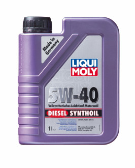 Масло моторное 5W40 LIQUI MOLY 1л синтетика Diesel Synthoil