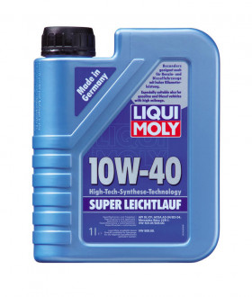 Масло моторное 10W40 LIQUI MOLY 1л НС-синтетика Super Leichtlauf