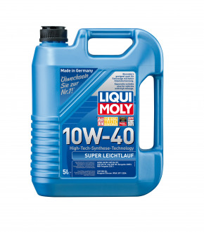 Масло моторное 10W40 LIQUI MOLY 5л НС-синтетика Super Leichtlauf