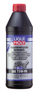 Масло трансмис 75W90 LIQUI MOLY 1л синтет Vollsynthetisches Getriebeoil (GL-5)