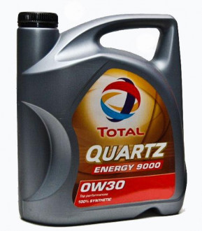 TOTAL Quartz ENERGY 9000 0W30 синт. A3/B4, SL/CF (пластик/ЕС) (4L)