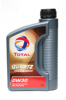 TOTAL Quartz ENERGY 9000 0W30 синт. A3/B4, SL/CF (пластик/ЕС) (1L)