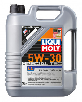 Масло моторное 5W30 LIQUI MOLY 5л НС-синтетика Special Tec LL