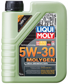 Масло моторное 5W30 LIQUI MOLY 1л НС-синтетика Molygen New Generation