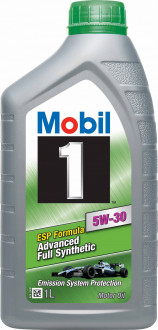 Масло моторное 5W30 MOBIL 1л синтетика MOBIL 1 FORMULA ESP