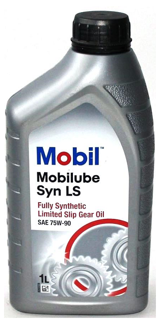 Масло трансмиссионное 75W90 MOBIL 1л синтетика MOBILUBE Syn LS
