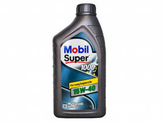 Масло моторное 15W40 MOBIL 1л минеральное MOBIL SUPER 1000 X1