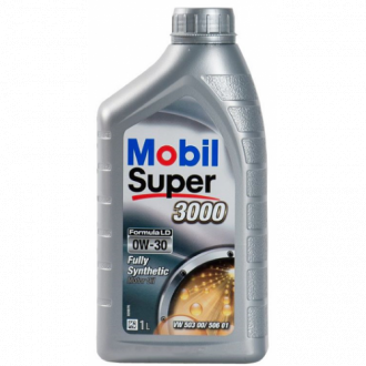 Масло моторное 0W30 MOBIL 1л синтетика MOBIL SUPER 3000 FORMULA LD