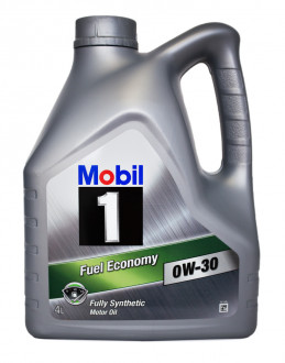 Масло моторное 0W30 MOBIL 4л синтетика MOBIL 1 FUEL ECONOMY