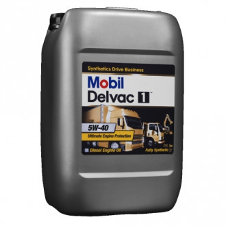 Масло моторное 5W40 MOBIL 20л синтетика MOBIL DELVAC 1