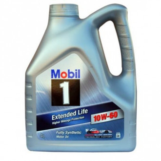 Масло моторное 10W60 MOBIL 4л синтетика MOBIL 1 EXTENDED LIFE