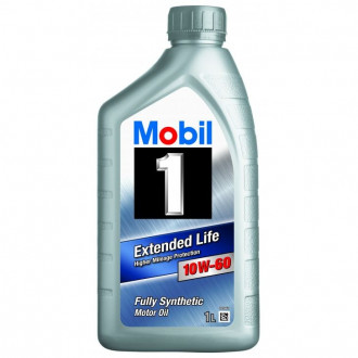 Масло моторное 10W60 MOBIL 1л синтетика MOBIL 1 EXTENDED LIFE