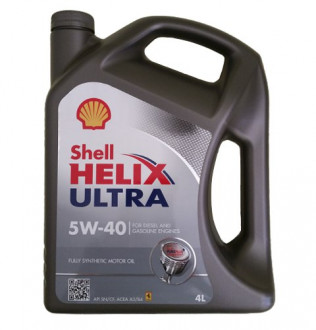 Масло моторное Shell Helix Ultra 5W40 RU, 4 л