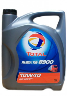 Масло моторное 10w40 5л TOTAL RUBIA TIR 8900