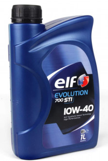 ELF Evolution 700 STI 10W40 полусинт. A3/B4, SN/CF (пластик/ЕС) (1L)