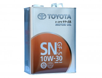 Масло моторное Toyota Motor Oil SN 10W-30, 4 л