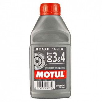 Тормозная жидкость MOTUL DOT 3/4 BRAKE FLUID, 0,5 л