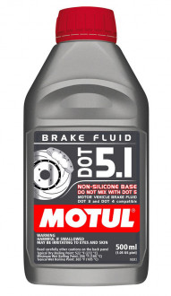 Тормозная жидкость MOTUL DOT 5.1 BRAKE FLUID, 1 л