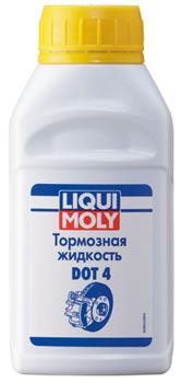 Жидкость тормозная LIQUI MOLY, Bremsflussigkeit DOT 4, 0,250 л