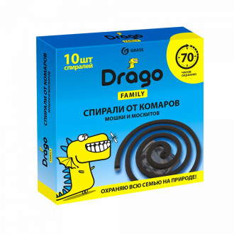 Спираль от комаров Drago, 10 спиралей
